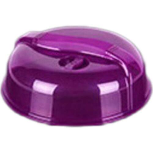 Reusable Plastic Food Cover Microwave Oven Oil Cap Heated Sealed Cover Multifunctional Dish Dishes Dust Cover Dia26cm Height 9cm