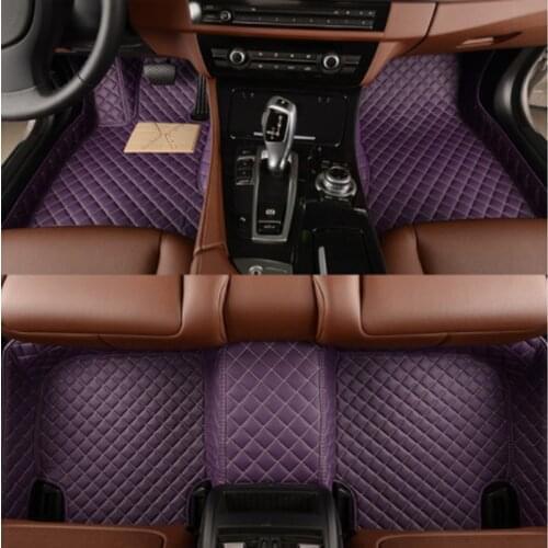 WLMWL Custom leather car mat for Porsche all models 911 panamera cayman cayenne auto accessories Car-Styling 99% car model