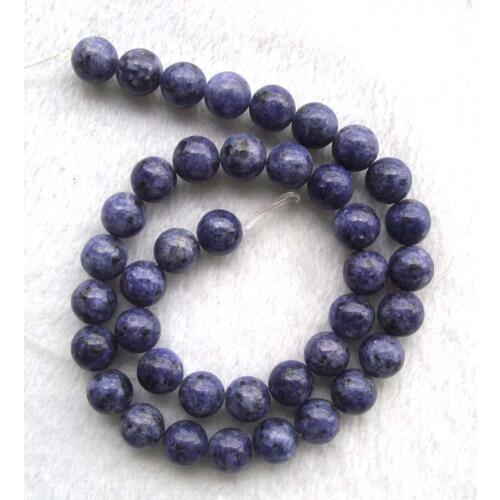Natural Blue Africa Rhodonite Round 10mm Loose Beads For Jewelry Making DIY Bracelet Necklace Earrings