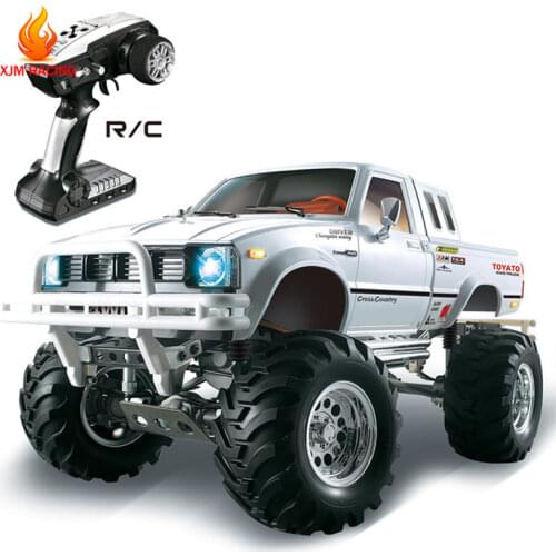 New HG Hengguanshan pig climbing car 1/10 2.4G 4WD pickup truck mountain pig climbing vehicle HG-P407