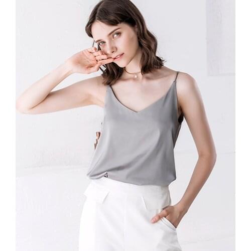 NUYIMEI Womens Silk Tops