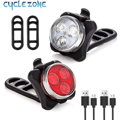 Mini LED Bicycle Tail Light Usb Chargeable Tail Clip Light Safety Warning Cycling Helmet Backpack Lamp Bike Light