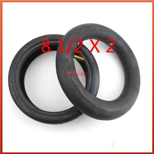 8 1 / 2x2 inner tube + outer tube for Mi Mi Jia m365 electric scooter front and rear tires durable inner tube 8.5 inches