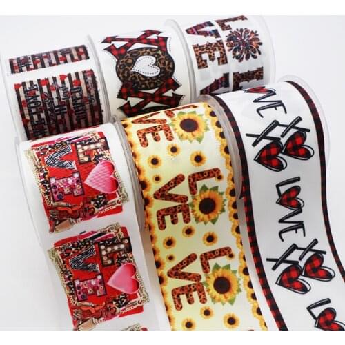 Free shipping Cartoon Printed Grosgrain Ribbon 47910