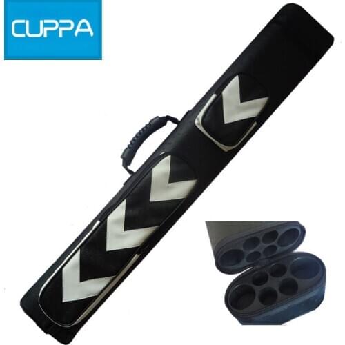 Cuppa Pool Cue Cases 6 Holes Billiard Cues Case Black Accessories China High Quality