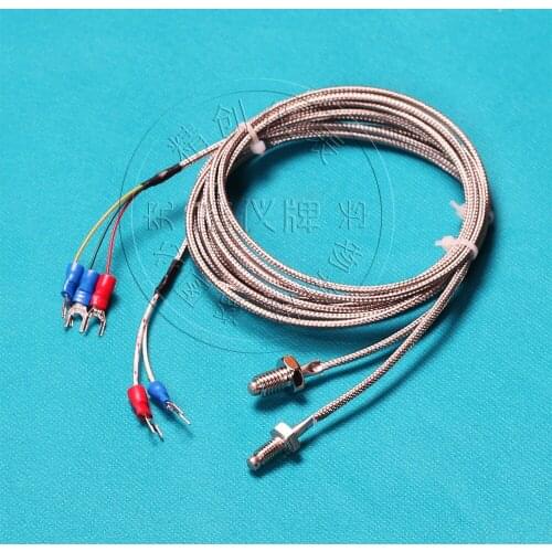 Temperature Sensor Thermocouple K Type Screw Type M6/M8 PTFE Tinned Waterproof Type