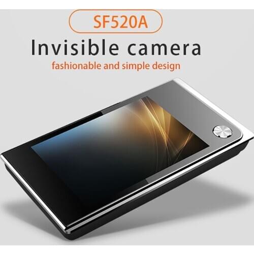 Household Indoor CatS Eye Doorbell With CameraDoorbell 520A 3.5 Inch LCD Digital CatS Eye Door Mirror With 120 Degree Wide-Ang