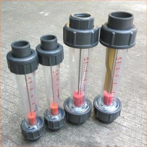 LZS-50(0.4-4m3/h) plastic tube type series rotameter flow meterTools Measurement Analysis Flow Measuring Instruments FlowMeters