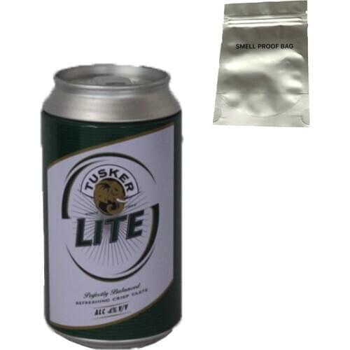 Diversion stash safe can with random brand printing Stash safe box Hidden Safe with food grade smell proof bag