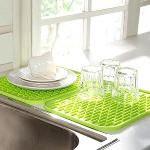 Kitchen Silicone Heat Resistant Table Mat Non-slip Pot Pan Holder Pad Cushion Home Decoration Accessories для кухни