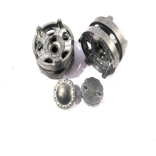 MATO Metal Upgraded Idler Wheels Parts With Caps Bearing For Heng Long 3938 RUSSIAN T 90 1 16 1/16 Tank Model Parts