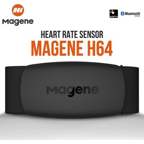Magene Mover H64 Heart Rate Monitor Bluetooth4.0 ANT + magene Sensor With Chest Strap Computer Bike Wahoo Garmin BT Sports Band