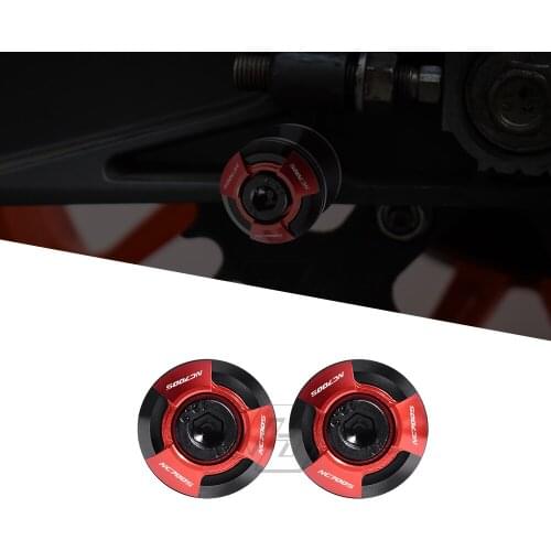 Motorcycle Accessories Swingarm Spools Slider Stand Screws Case for Honda NC700S 2012 2013