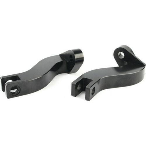 Motorcycle Metal Passenger Rear Foot Peg Mounting Kits For Harley Sportster Dyna Softai Electra Glide Touring