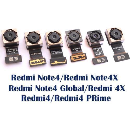 Original New tested Back Rear Camera Flex Cable Module for Xiaomi Redmi 4 Pro Prime Redmi note 4 4X global /China/MTK