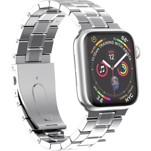 Premium Stainless Steel Strap For Apple Watch Band 38mm 44mm Metal Replacement Wristband Bracelet For iWatch Series 6 SE 5 4 3