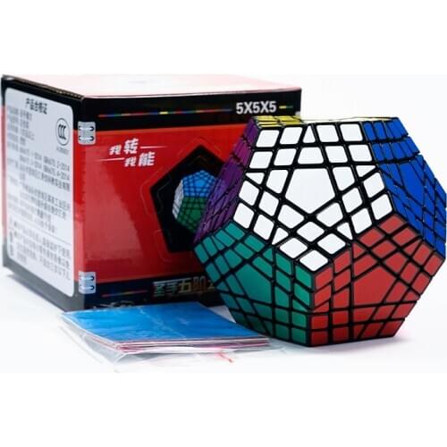 Shengshou Megaminxeds 5x5 Magic-Cube Speed Puzzle SengSo Gigaminx Cubes stickers Cubo magico toys professional 12 sides c