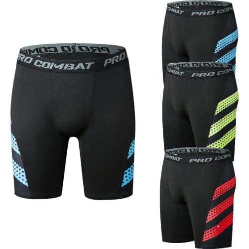 Compression Shorts Men Print Camouflage Bodybuilding Tights Short Men Gyms Shorts Male Muscle Alive Elastic Running Shorts