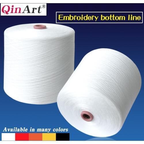 Sewing machine embroidery machine bottom thread polyester thread white red black yellow orange bottom thread large volume