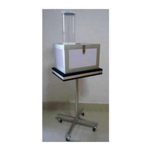 Master Prediction System (White,Aluminum Frame With Bottle) Magic Tricks Professoinal Magician Stage Illusion Gimmick Mentalism