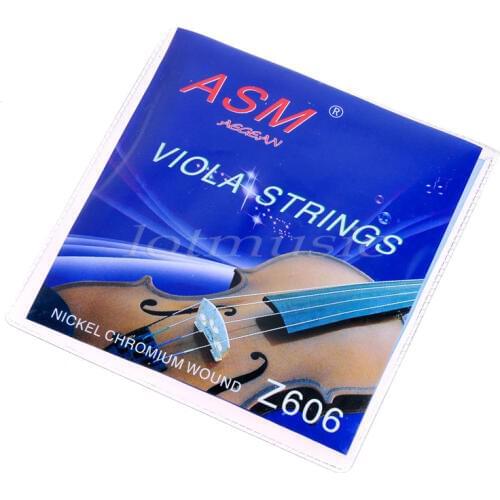 Steel Core Viola Strings Aegean Set Nickel Chromium Wound Z606 Viola Parts Accessories
