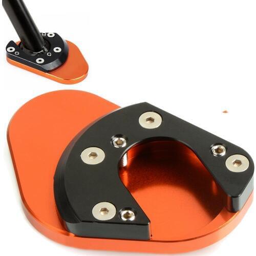 CNC Kickstand Side Stand Plate Extension For RC 125 200 390 690 Enduro R SMC 950 990 Adventure S/R Supermoto R T
