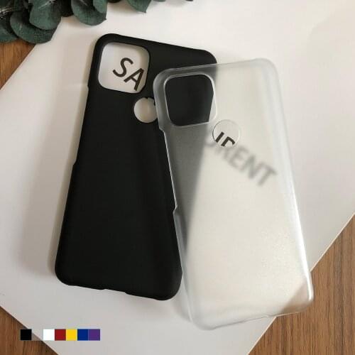 For Google Pixel 5 5a 4a 5G 4 3a 3 2 XL XL4 XL3 XL2 Anti-fingerprint Ultra-thin Smooth Matte PC Case Hard Back Protective Cover