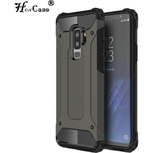 Heavy Duty Protection Phone Cases For Samsung Galaxy A8 Plus 2018 S9 Plus Case Shockproof Bag Back Cover For Samsung S10 S10