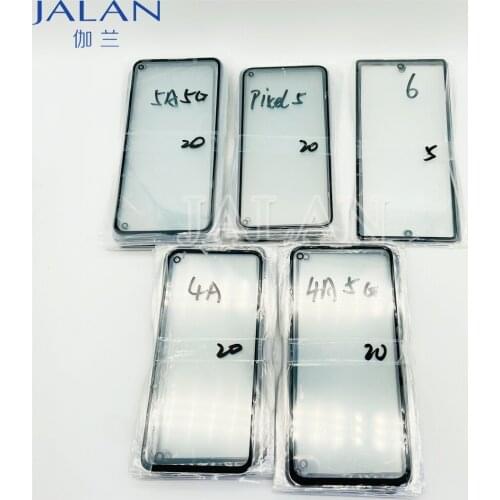 5Pcs Front Glass Pixel 5/ 4A/ 4A 5G/ 4 XL/ 3 / 3XL / 3A XL/3A Google Outer Glass Panel Replacement Repair