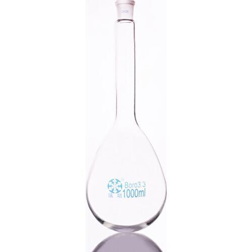 Nitrogen flask,Capacity 1000ml,Kelvin flask with ground mouth 24/29,Fixed nitrogen flask,Long neck flask with ordinary mouth