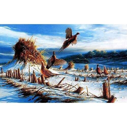 Big Size Countryside Gobelin Tapestries,Oil Painting Style DIY Fabric Picture,Multifunctional Washable Decorative Art Pictures