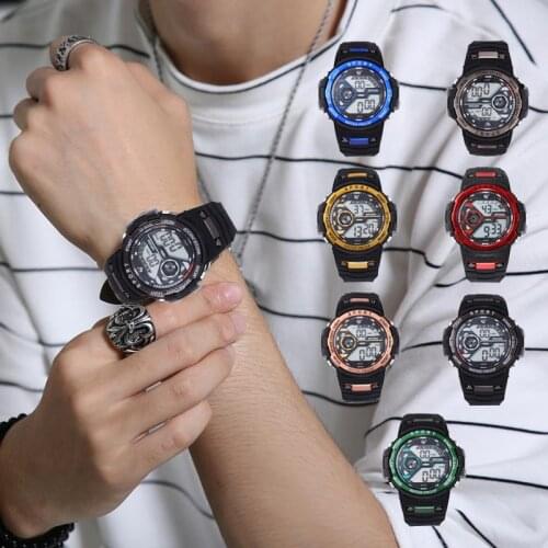 2021 Men Watch LED Digital New Casual Wrist watches Sport Men Gift Unisex LED Digital Watch Man Military Clock Relogio Masculino