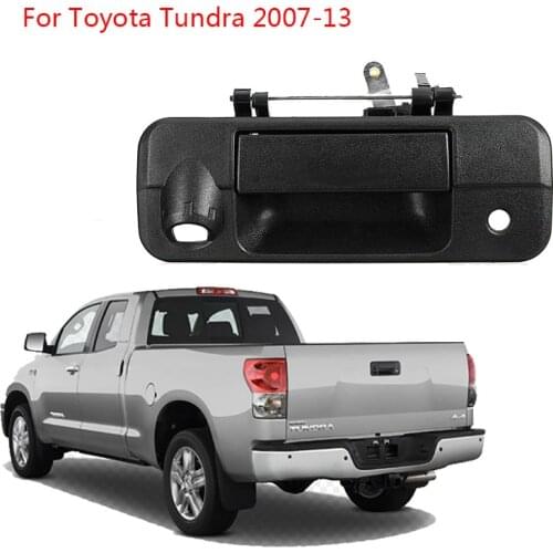 Black Tailgate Handle with Keyhole & Camera Hole For Toyota Tundra 2007 2008-2013 69090-0C040,690900C040,69090-0C051,690900C051