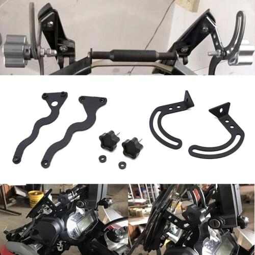 R1200GS Adventure 13-19 Windshield Support Holder Windscreen Strengthen Bracket Kits for BMW R1250GS R 1200GS LC/ADV 2014 - 2019