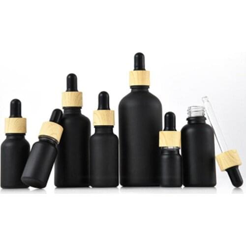 1 Pc Refillable Glass Bottles With Eye Dropper Portable Travel Cosmetics storage Container For Essential Oils Colognes & Perfume