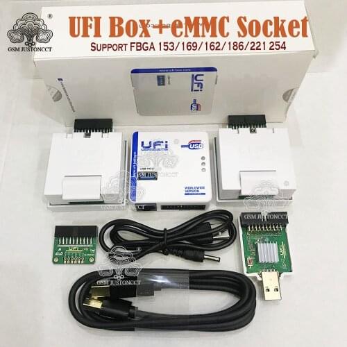 UFiBox powerful EMMC Service Tool can Read EMMC user data, repair, resize, format, erase, read write update firmware on EMMC