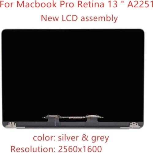 New LCD Screen Display monitor Assembly replacement for Apple MacBook Pro Retina 13" A2251 EMC 3348 laptop