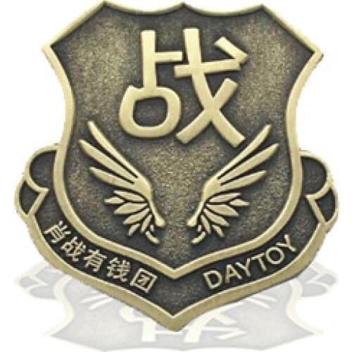 Factory wholesale souvenir pin badges hard antique military badge