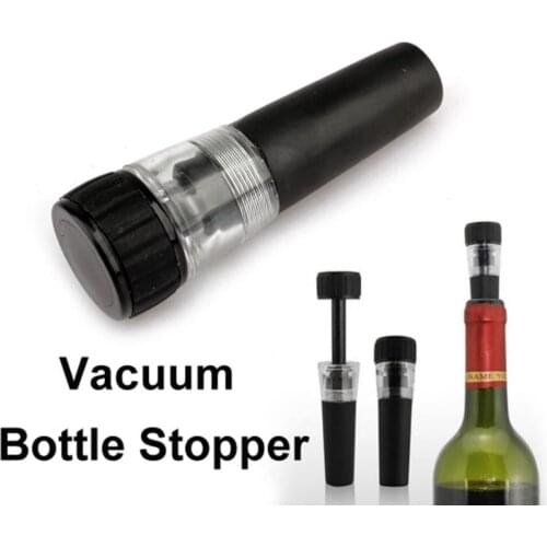 Bottle Stopper Red Wine Stopper Reusable Vacuum Sealed Bottle Cap Champagne Stopper Wine Gifts Bar Tools