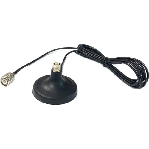 TNC Microphone Antenna Base with Magnet 3M Cable for High Gain Antennas Aerial Base NEW