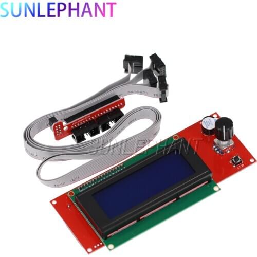 1 Pcs LCD Display 3D Printer Reprap Smart Controller Reprap Ramps 1.4 2004 LCD Control