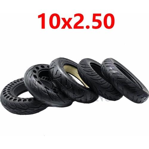 10x2.50 Solid Wheel Tyre 10 Inch Non-Inflation Electric Scooter Tire for Electric Scooter Accessories