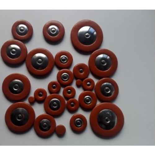 2 Sets Leather Alto Saxophone Pads For Yamah Selme and Yanagisaw Size