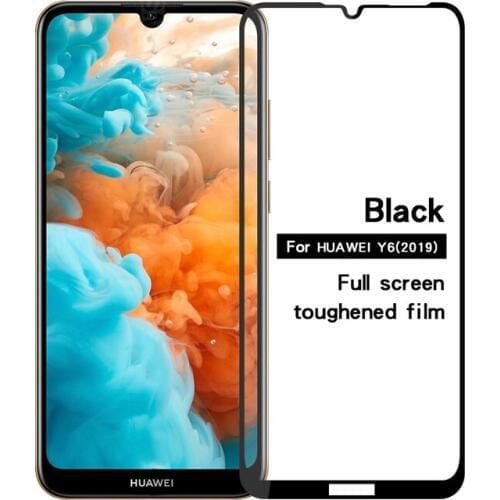 3D Tempered Glass For Huawei Y6 Pro 2019 Full Cover 9H Protective film Screen Protector For Huawei Y6 Pro 2019 MRD-LX1 MRD-LX1F