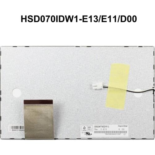 7" LCD screen HanStar HSD070IDW1 -D00 E11 E13 Car navigation DVD display Internal screen