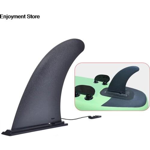 Surf Water Wave Fin SUP Accessory Stablizer Stand Up Paddle Board Surfboard Slide-in Central Fin Side Fin Black