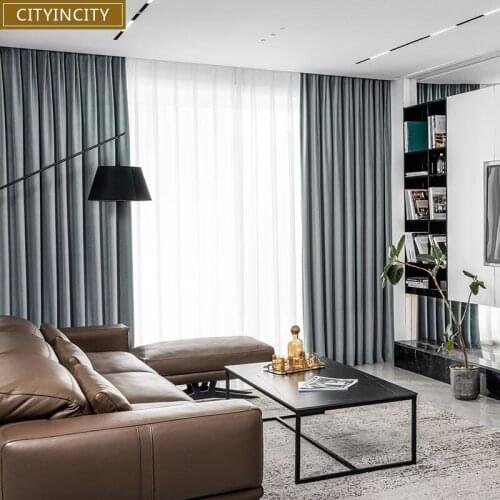 CITYINCITY Velvet Curtains For Windows