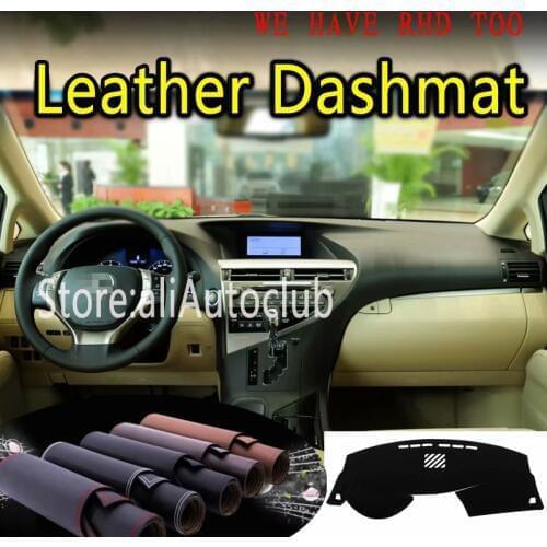 For Lexus RX270 RX350 RX450 2009 2010 2011 2012 2015 Leather Dashmat Dashboard Cover Dash Mat SunShade Carpet Custom Car Styling