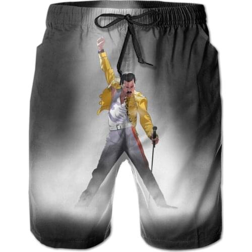 Mans Swimming Shorts Summer Queen High quality Fast Dry Swimwear for adult Carton Print Beach Shorts