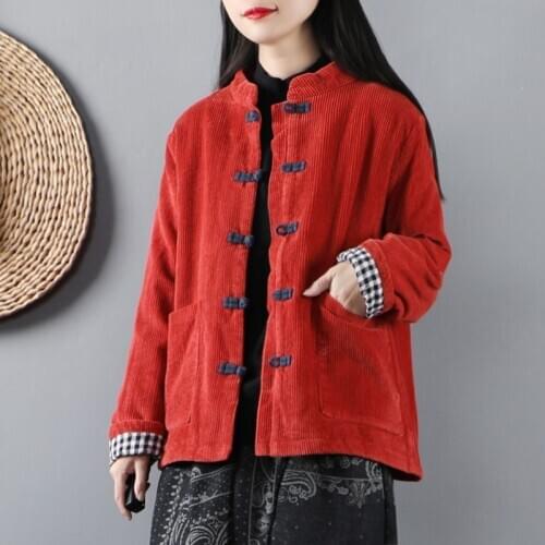 Chinese Style Clothing Women Clothes 2020 Cheongsam Top Chinese Traditional Shirt Blouse Cotton Hanfu Ladies Chinese Tops FF2914